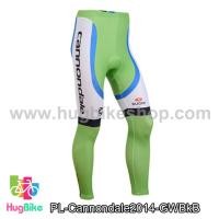 ราคา กางเกงจักรยานขายาวทีม Cannondale 14 เขียวขาวดำฟ้า (7726663791)