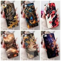 ราคา สําหรับ iPhone 5 5s SE (2016) 4 4s ใหม่ Cool Dragon ภาพวาดซิลิโคนอ่อนนุ่ม TPU เคสโทรศัพท์ (28687796683)
