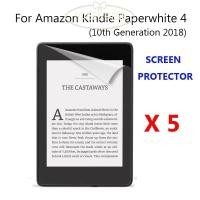 ราคา IOEFSGF69 5 ชิ้น Guard Anti-Fingerprint 6 "e-Reader ป้องกันหน้าจอสําหรับ Kindle Paperwhite 4 2018 (53059974542)