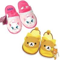 ราคา รองเท้าใส่ในบ้านพื้นบาง Rilakkuma/Marie ขนาด Freesize (คุมะ/มารี่) (1142256331)