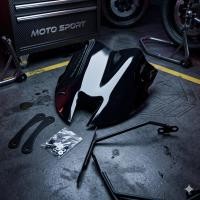 ราคา ชิว CB650F ปี 2016-2018 ,ชิวแต่งสีสโม๊ค +ขา สำหรับ CB650F 2016-2018M (54911453352)