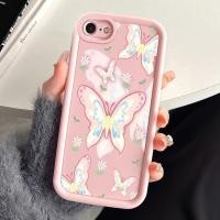 ราคา เคสสำหรับ iPhone 6 Plus 6s Plus 7 Plus 8 Plus SE 2020 X Xr Xs Max เคสโทรศัพท์ผีเสื้อซิลิโคนกันกระแทก (27088113113)