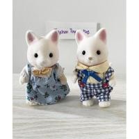 ราคา Sylvanian families Silk Cat / ซิลวาเนียนแมวขาวคู่พ่อแม่ (21916029175)