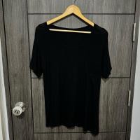 ราคา มือ2 สาวอวบ เสื้อยืด คอวี ผ้าเรย่อน (27583415611)