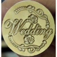 ราคา ตราประทับครั่ง ลายสำหรับงานแต่งงาน พร้อมด้ามจับไม้ (พร้อมส่งจากไทย) (29794087343)