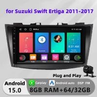 ราคา Honxun ESSGOO ASTRAL Kenwood 8GB+64 android หัวสําหรับ Suzuki Swift Ertiga 2011-2017 เครื่องเล่น android auto 2din สเตอริโอมัลติมีเดีย carplay หน้าจอสัมผัสนําทาง (42731033012)