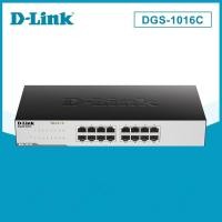ราคา Gigabit Switching Hub 16 Port D-LINK DGS-1016C อุปกรณ์เพิ่มช่องสายแลน (22756294265)