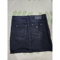ราคา ขายกระโปรงยีนส์ดำสั้นแบรนด์Guessสภาพดีของแท้ (52154714647)