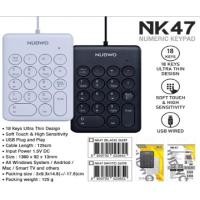 ราคา NUBWO NK-47 Multimedia Numeric Keypad (6810211190)