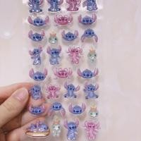 ราคา [xiaofan20.th] Disney Bandai สติกเกอร์สามมิติสติกเกอร์การ์ตูน Pouf Stitch Sanrio kitty สติกเกอร์ Disney Bandai D Puf [0712Szy3agrRF] (54713828261)