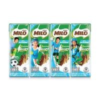 ราคา [สินค้าส่งด่วน] ไมโล ยูเอชทีน้ำตาลน้อย 165 มล. แพ็ค 4 (50762743858)