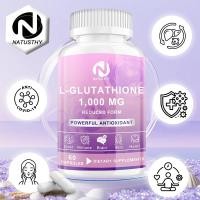 ราคา L-Glutathione 1000MG สําหรับสารต้านอนุมูลอิสระ, ล้างสารพิษในตับ, สุขภาพผิว, ภูมิคุ้มกันและออร์แกน (47251304675)
