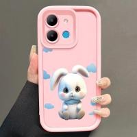 ราคา เคสโทรศัพท์ HP สําหรับ Infinix Smart 7 Smart 7 HD Case Furry Rabbit Doll Silicone Case ที่ได้รับความนิยมอย่างปัจจุบัน Cesing Kesing Softcase (55911212346)