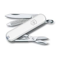 ราคา (ส่งฟรี Genuine) มีดพับเอนกประสงค์ Victorinox Classic SD, WHITE (0.6223.7) (1609877004)