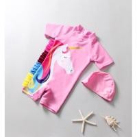 ราคา ชุดว่ายน้ำเด็กผู้หญิง ชุดว่ายน้ำเด็กสีชมพูลายยูนิคอร์น ชุดว่ายน้ำเด็กลายการ์ตูน ชุดว่ายน้ำเด็ก พร้อมส่งในไทย (4577102567)