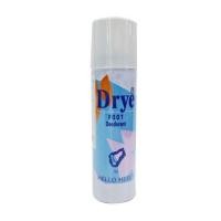 ราคา [สินค้าส่งด่วน] สเปร์ระงับกลิ่นอับเท้า DRYE 65มล. DRYE SHOE DEODORANT 65ML (49361294529)