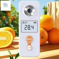 ราคา ROOKIEDD4 Sugar Refractometer, Densmeter Handheld Saccharmeter Tester, Ease of Use Resolution Refractometer การวัดเสถียร (49413318441)