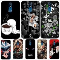 ราคา สําหรับ LG K40 K12 + LG K12 Plus LG X4 2019 กรณีโทรศัพท์ปกหลังซิลิคอนสีดํา Tpu ตลก Punk (51263016304)