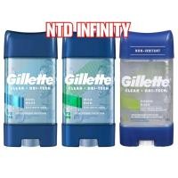 ราคา นำเข้าจากอเมริกา Gillette Deodorant Gel Antiperspirant for Men 3.8 OZ (107g.) จิลเล็ต ระงับกลิ่นกาย (2607845251)