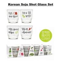 ราคา เกาหลี Soju Shot Glass ชุด 4 ชิ้น (50259404706)