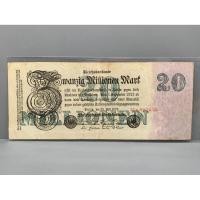 ราคา ธนบัตรรุ่นเก่าของประเทศเยอรมัน ชนิด20ล้าน Mark ปี1923 (44012414393)