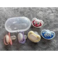 ราคา (มือ 2) จุกหลอก 5 ชิ้น(pigeon size s 2 ชิ้น, size m 1 ชิ้น) + จุกหลอก Philips Avent 0-6ด, จำนวน 2 ชิ้น (16019742631)