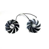 ราคา สําหรับ Powercolor Radeon RX6600 6600XT 6650XT Red Devil กราฟิกการ์ดเปลี่ยนพัดลม 95 มม.4PIN FD10015H12D RX6650 6600 GPU พัดลม (52059688026)