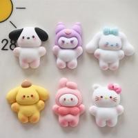 ราคา การ์ตูน My Melody Jibbits สําหรับ designcs Cinnamoroll อะนิเมะ Jibitz Charm Kuromi Sanrio Jibits ออกแบบผู้หญิงรองเท้าอุปกรณ์เสริม DIY รองเท้า Charms Pins ตกแต่ง (22437641877)
