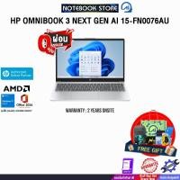 ราคา [ผ่อน 0% 10 ด.]HP OMNIBOOK 3 NEXT GEN AI 15-FN0076AU /Ryzen AI 5 330/ประกัน 2 Years On (44273686175)