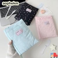 ราคา AOPHEKM ปกโน๊ตบุ๊ค, Star Print Portable Book Sleeve, Kawaii DIY Journal Protector A5 Notebook & Planner (51463115612)