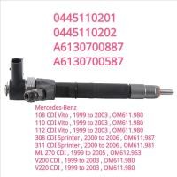 ราคา หัวฉีดน้ํามันเชื้อเพลิงดีเซลใหม่ 0445110201 0445110202 ก6130700887 สําหรับ Mercedes-Benz Vito ML270 99-2003 / Sprinter 2000-06 OM611.980 (46461073264)