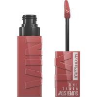 ราคา เมย์เบลลีนSuperStayVinylInkLongwearNo-BudgeLiquidLipcolorMakeup,HighlyedColorand InstantShine,Cheeky,RoseNudeLipstick,0.14floz,1Count PFAR (43432551869)