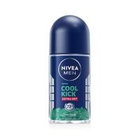 ราคา นีเวีย เมนคูลคิกคูลเฟรชโรลออน Nivea Men Cool Kick Cool Fresh Roll-On 50ml. (48759556851)