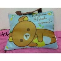 ราคา หมอนผ้าห่มคุมะ ส่งฟรี (2164836842)