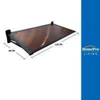 ราคา SUNSHIELD กันสาดโพลีคาร์บอเนต ขาตรง 60x120 ซม. สีชา จัดส่งโดย HomePro (23762798162)