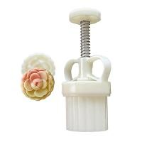 ราคา YU 75g Mooncake กด Mooncake Moulds Camellia รูป Mooncake เบเกอรี่เครื่องมือ ABS วัสดุ Mooncake แสตมป์เบเกอรี่ Accessor (46859613546)
