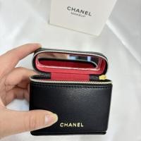 ราคา C Naier ลิปสติกกระเป๋าเคาน์เตอร์ของขวัญพรีเมี่ยมประณีต Lambskin Black ลิปสติกกระเป๋า Classic Limited กระเป๋าเครื่องสําอาง [cxw] (45661106520)