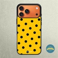 ราคา IPhone 17 16 15 14 13 12 11 Mini Plus Pro Max TPU Rubber Softcase Golden Polkadot (51259731391)