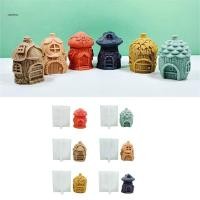 ราคา Iy แม่พิมพ์ซิลิโคน Mould รูปบ้านเห็ด DIY สําหรับและยิปซั่ม (45364380834)