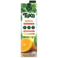 ราคา ทิปโก้น้ำส้มสีทอง 1ลิตร Tipco Si Thong Orange Juice 1ltr. [หมายเลขบาร์โค้ด 8851013787493] (53862714148)