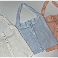 ราคา Amilycho : Leni top เสื้อคล้องคอ (ยืด) ลายฉลุ สีชมพูพีช มือสอง (42264924000)