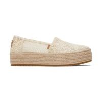 ราคา TOMS รองเท้าลำลองผู้หญิง สลิปออน รุ่น Valencia Natural Moroccan Crochet (CH) รองเท้าลิขสิทธิ์แท้ (24708583743)
