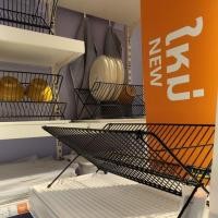 ราคา IKEA,แท้,ชั้นคว่ำจานอิเกีย,อีเกีย, ikea,ที่คว่ำจาน,KVOTควูท,ที่้เก็บจาน,ที่คว่ำจานแบบพับได้,Dish-rack (9229634997)