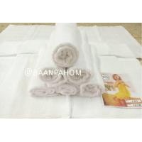 ราคา ผ้าขนหนูเช็ดผม ขาวล้วน ขนาด15x30นิ้ว ตรา Bicycle เนื้อดี (4302958311)