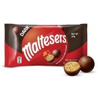 ราคา มอลทรีเซอร์ขนมรสดาร์คช็อกโกแลตสอดไส้รสมอลต์ 37กรัม Maltesers Dark Chocolate 37g. [หมายเลขบาร์โค้ด 9300682036986] (47662746469)