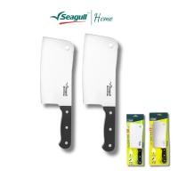 ราคา Seagull มีดสับ โปร (7 นิ้ว/ 8 นิ้ว) ใบมีดทำจากสเตนเลสสตีลชิ้นเดียว แข็งแรงทนทาน (57205164873)