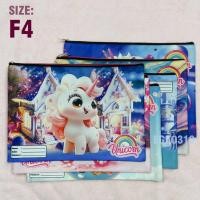 ราคา แฟ้มเอกสารผ้า ฉ4 - ยูนิคอร์น (41355730050)