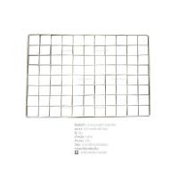 ราคา ตะแกรงเหล็ก 1x1.5ฟุต (ขนาด 30x45ซม.) เหล็กลวดแบบหนาชุบโครเมี่ยม (4127491922)