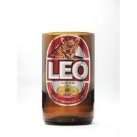 ราคา แก้วตัดจากขวดเบียร์LEO (13135109479)