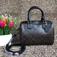 ราคา New Coach F32203 MINI BENNETT SATCHEL IN SIGNATURE CANVAS (2284354325)